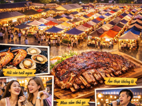 Khám phá thiên đường ẩm thực tại chợ đêm Jodd Fairs - Bangkok