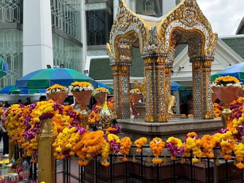 PHẬT 4 MẶT - VỊ THẦN HINDU GIÁO TẠI BANGKOK THÁI LAN