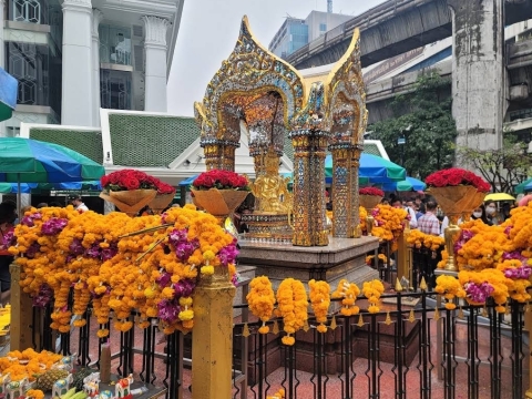 PHẬT 4 MẶT - VỊ THẦN HINDU GIÁO TẠI BANGKOK THÁI LAN