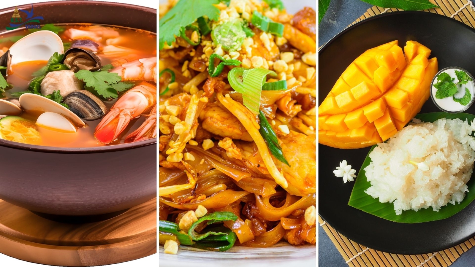  Ẩm thực Thái Lan trong mùa lễ hội Loy Krathong - Pad Thai, Tom Yum Goong và xôi xoài